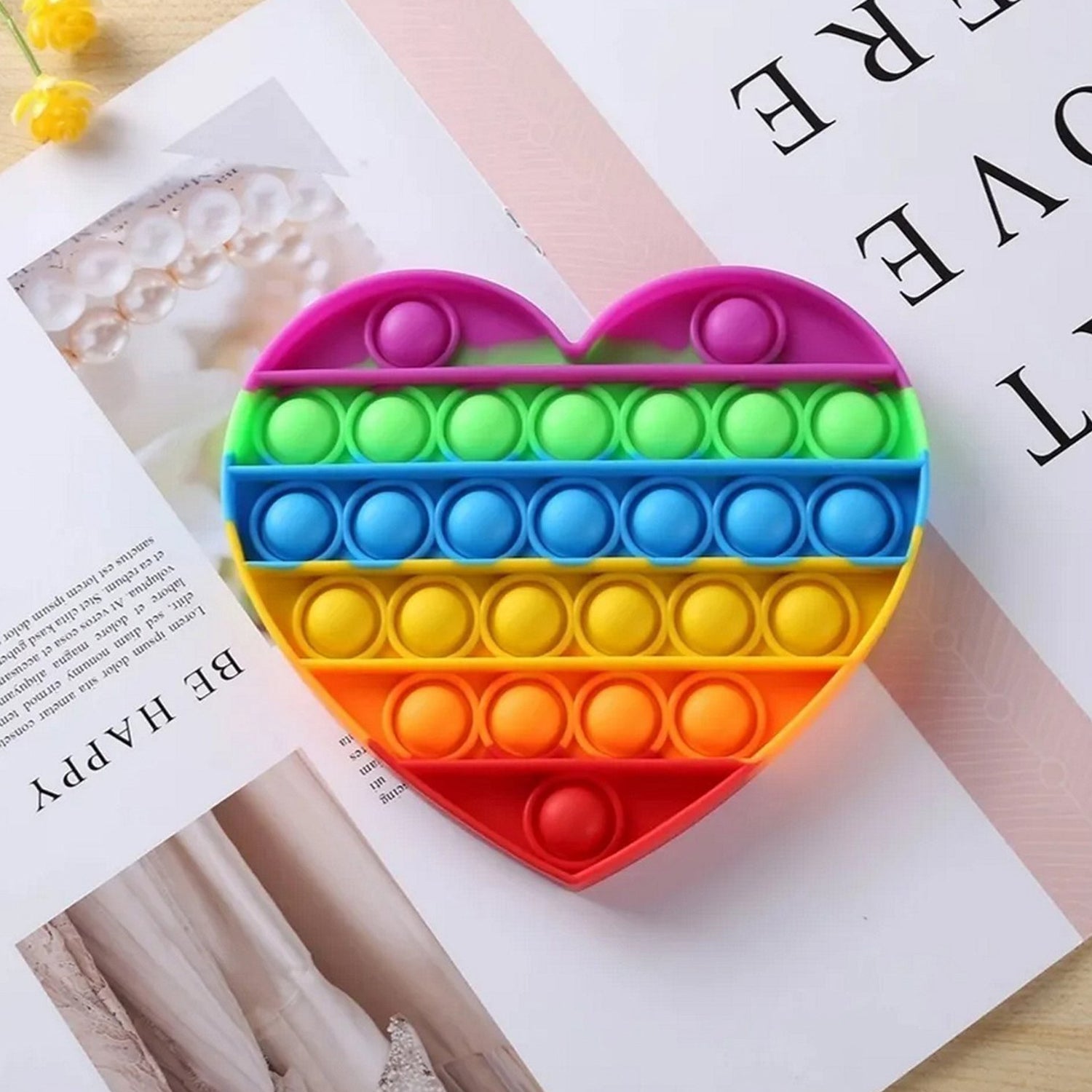 4608A Rainbow H Fidget Toy used in all kinds of household places specially for kids and children’s for playing purposes. 4608A Rainbow H Fidget Toy used in all kinds of household places specially for kids and children’s for playing purposes.